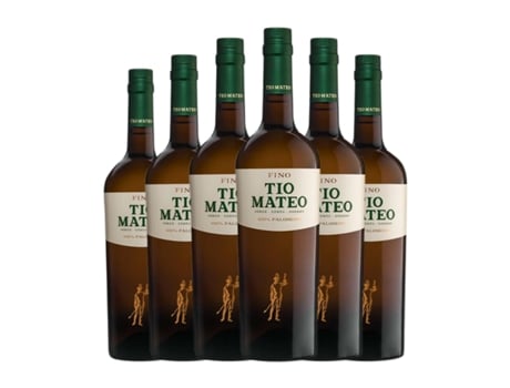 Vinho fortificado VALDESPINO Fino Tío Mateo Palomino Fino Jerez-Xérès-Sherry (0.75 L - 6 Unidades)