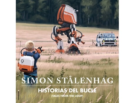 Livro Historias Del Bucle de Simon Stalenhag (Espanhol)