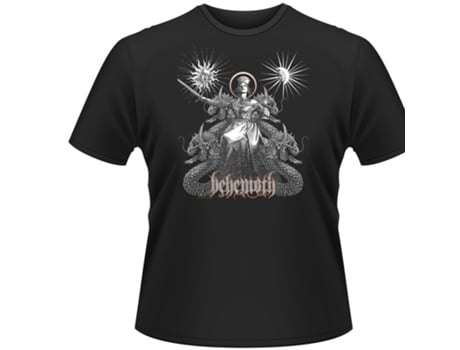 T-shirt BEHEMOTH Evangelion (Algodão-Preto-M)