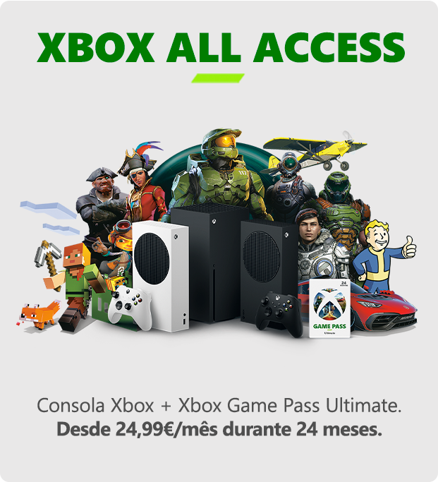 Xbox All Access: Console Xbox e mais de 100 jogos