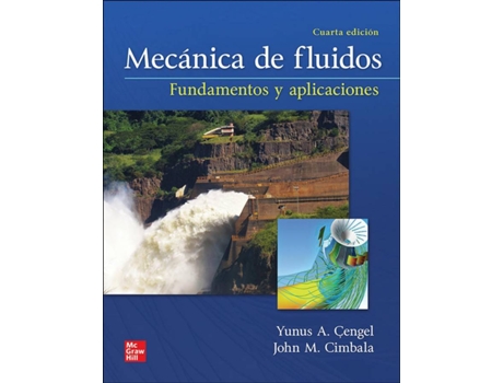 Livro Mecanica Fluidos Fund Y Aplic Con Connect 12 Meses de Yunus Cengel (Espanhol)