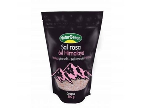 Naturgreen Sal do Himalaia Rosa Grosso 500g 500 gr