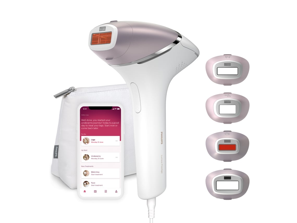 Depiladora Luz Pulsada PHILIPS Lumea Prestige BRI947 00 IPL Multi zonas Corrente Worten.pt