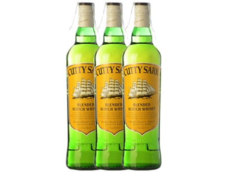 Whisky CUTTY SARK Blended Cutty Sark (0.7 L - 3 unidades)