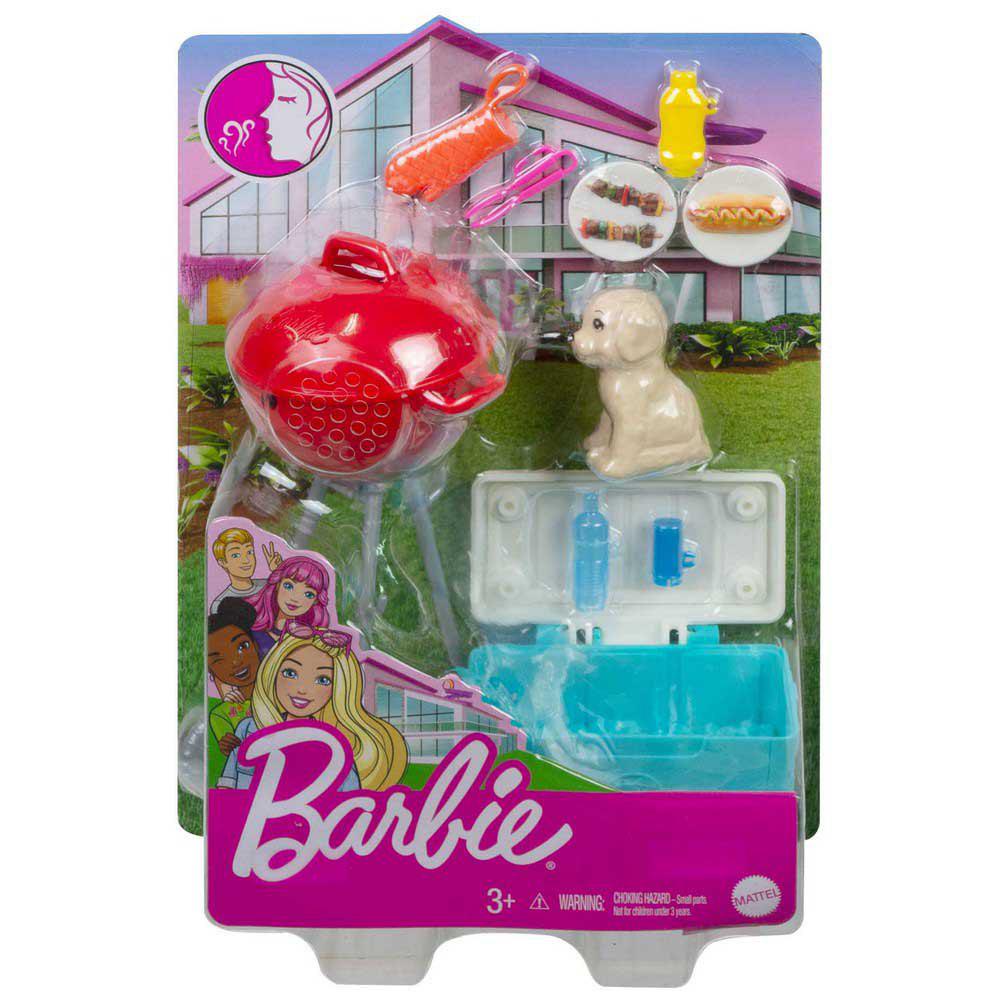 Barbie e a Partir Definir a Partir de Jogo com Churrasco