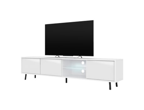 Móvel de TV TV SELSEY Galhad Branco (175 x 51 x 31.3)