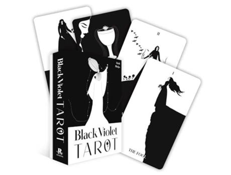 Livro Black Violet Tarot de Heidi Phelps (Inglês)