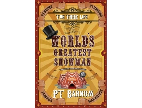 Livro The True Life of the World's Greatest Showman P T Barnum (Inglês)