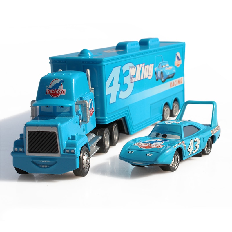 Disney Pixar Cars 3 Dinoco Blue Lightning Mcqueen Die-cast 