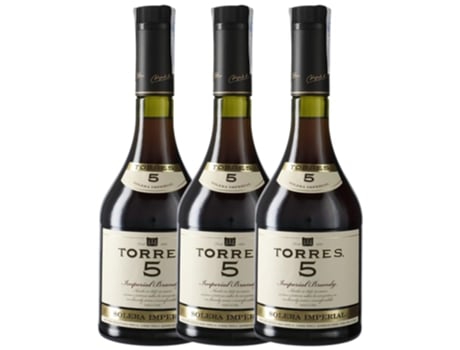 Conhaque TORRES Torres 5 Penedès (0.7 L - 3 unidades)