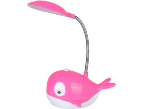 Candeeiro YESFIT de Mesa Baleia Pequena LED (Rosa)