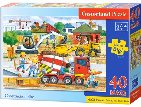 Puzzle  Construction Site (40 Peças)