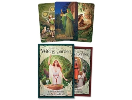 Livro Tarot of the Witchs Garden de Sasha Graham (Inglês)