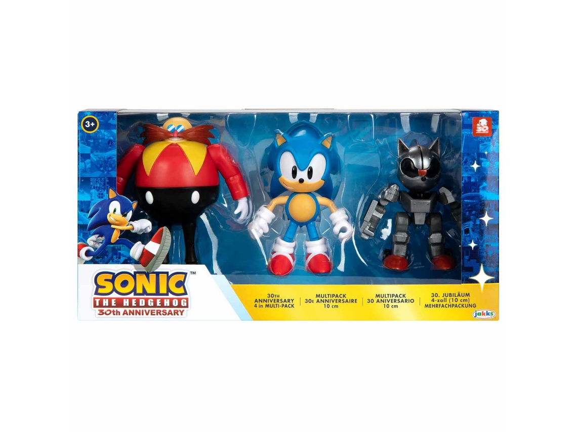 Sonic the Hedgehog - Pack 5 figuras de 6 cm