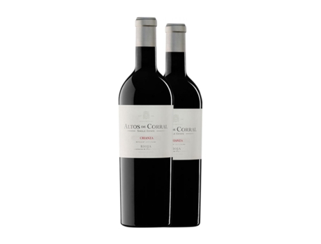 Vinho CORRAL CUADRADO Altos Single Estate Tempranillo Rioja Crianza (0.75 L - 2 Unidades)