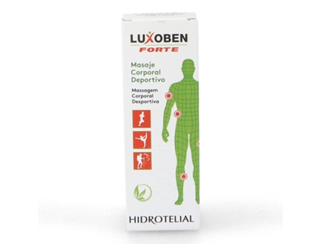 Hidrobial Luxoben Forte massagem corporal 75ml