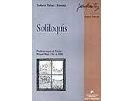 Livro Soliloquis de Sadurní Tubau (Catalão)