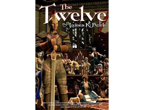 Livro The Twelve de James K Burk (Inglês)