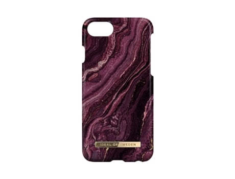 Capa para iPhone Se IDEAL OF SWEDEN BACK-IDA-PLUM-IP678 Roxo