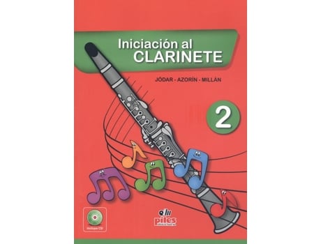 Livro Iniciación Al Clarinete 2 de Jose Antonio Jodar Guerrero (Espanhol)