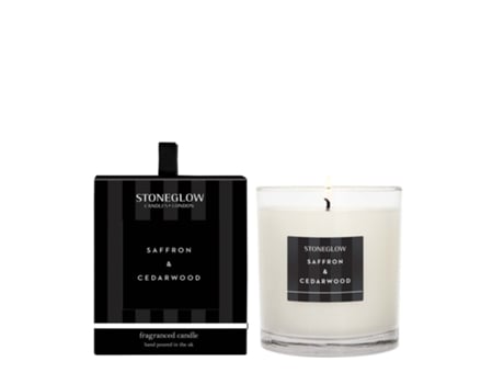 Vela STONEGLOW CANDLES Modern Classics - Saffron & Cedarwood