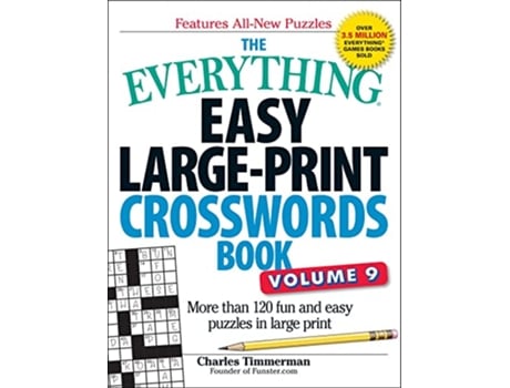 Livro Everything Easy LargePrint Crosswords Book, Volume 9 de Charles Timmerman (Inglês)