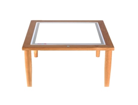 Mesa TICKIT Madeira - 60 x 60 cm)