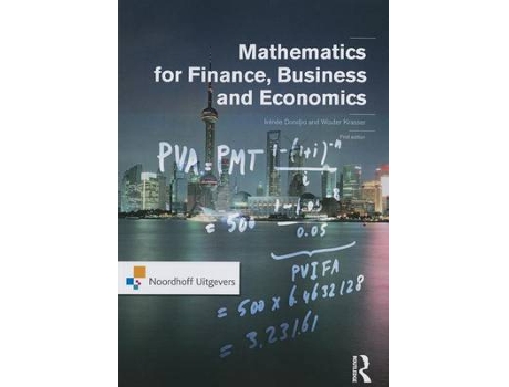 Livro mathematics for finance, business and economics de irenee dondjio,wouter krasser (inglês)