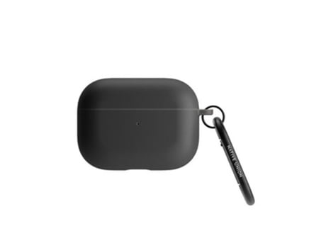 NATIVE UNION Capa para Airpods Pro 2 Roam em Silicone com Gancho de Metal Preto