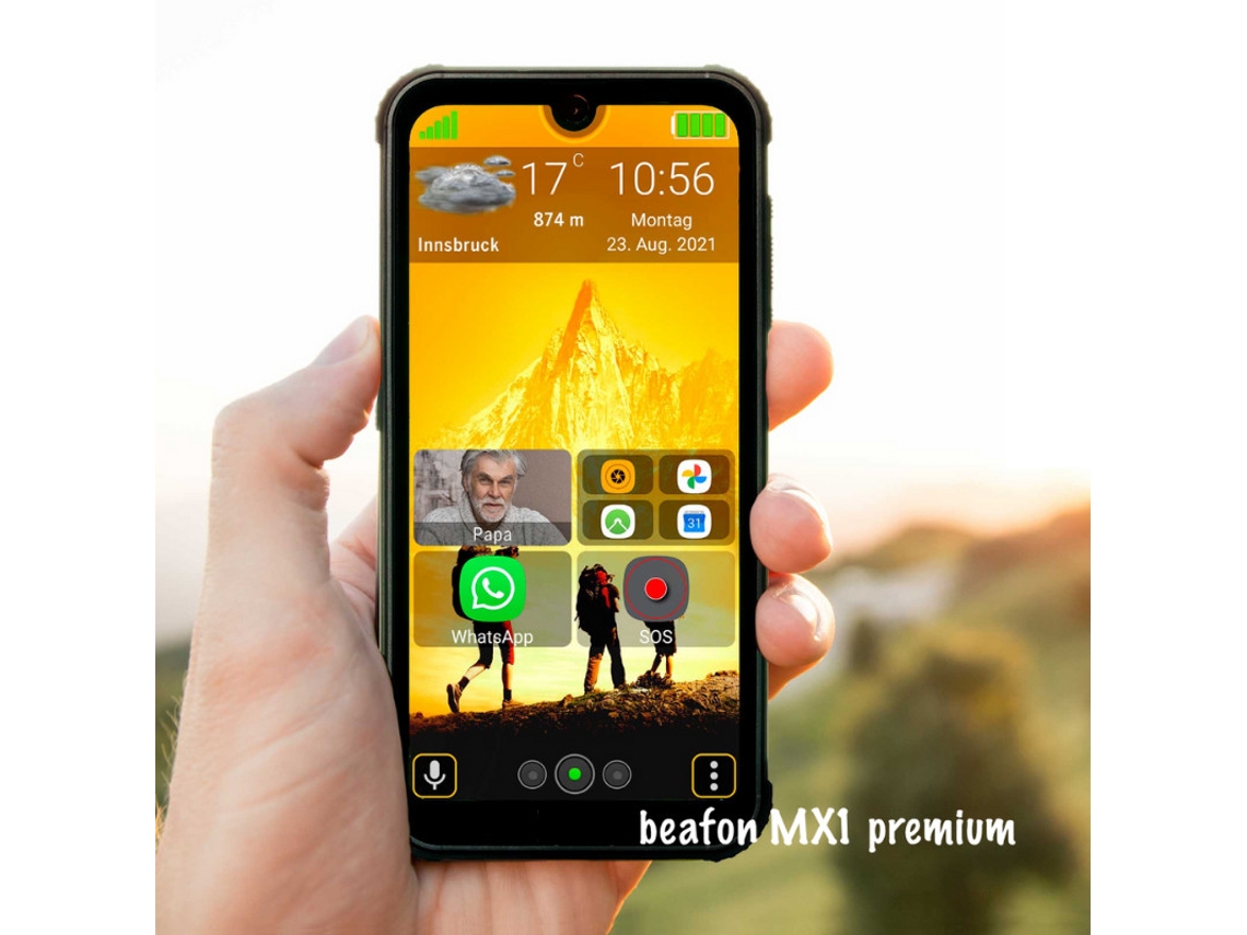 Smartphone para mayores resistente Beafon MX1 Premium - IP68