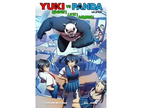 Livro Yuki vs Panda Vol. 2 de Graham Misiurak (Inglês)