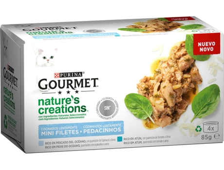 Rações para Gatos  (4 Un - 85g - Sabor: Atum)