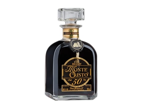 Brandy Conhaque PÉREZ BARQUERO Monte Cristo Montilla-Moriles 50 Anos (0.7 L - 1 Unidade)