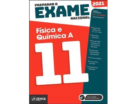 Livro Preparar O Exame Nacional 21 Fisica E Quimica A 10 º 11 º Anos De Andreia Serrasqueiro Worten Pt