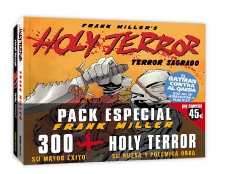 Livro Pack 300 + Holy Terror de Frank Miller (Espanhol)