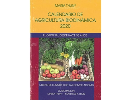 Livro 020 Calendario De Agricultura Biodinamica 2020 de Maria Thun (Espanhol)