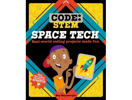 Livro code: stem: space tech de max wainewright (inglês)