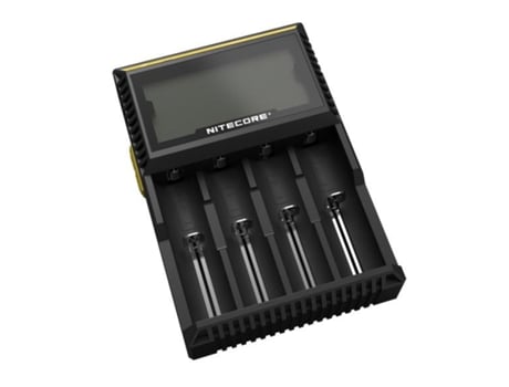 Nitecore D4 Carregador de Bateria Pilhas Ac Dc