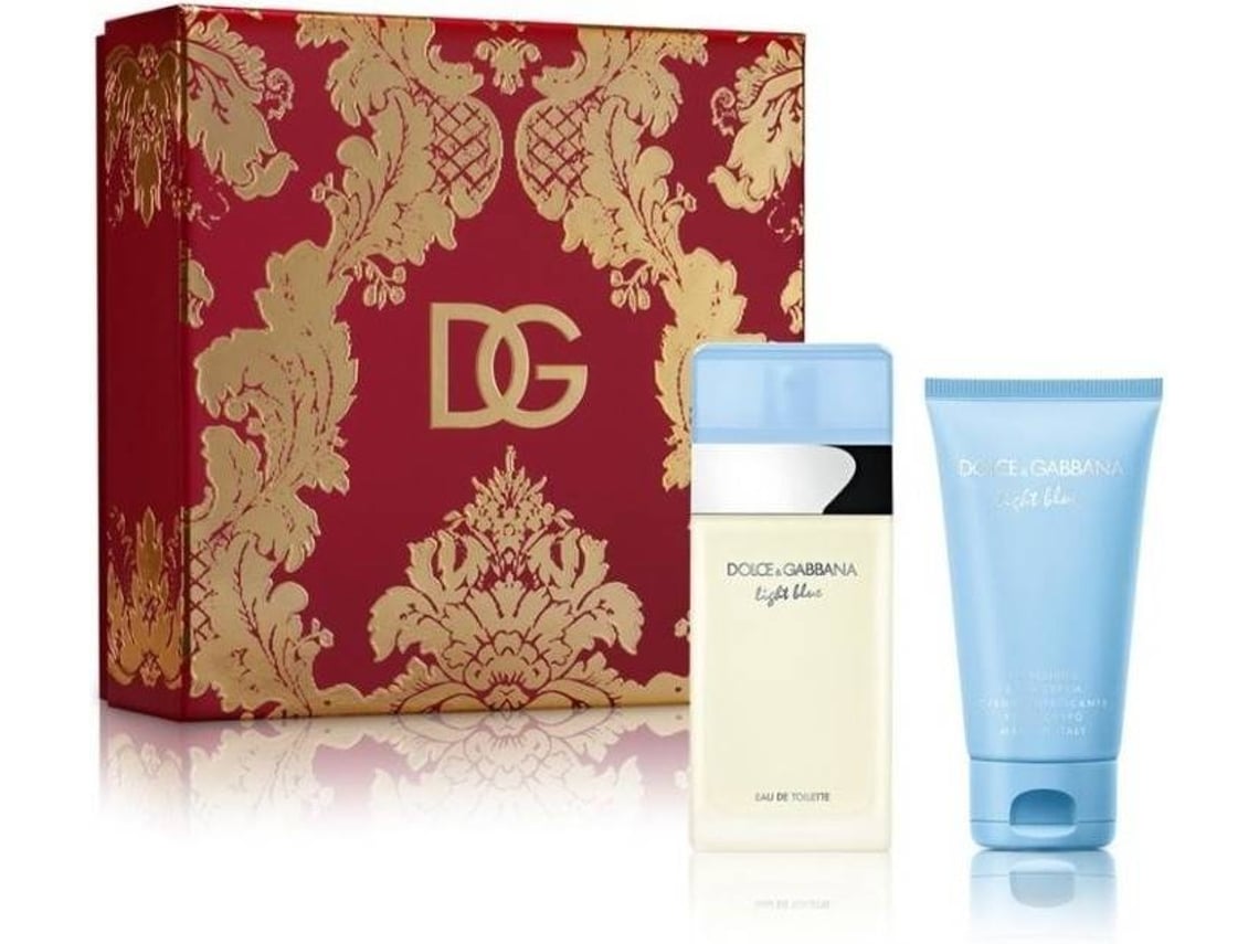 Coffret de Perfume DOLCE & GABBANA Light Blue Eau de Toilette (50 ml) + Creme Corpo (50 ml)