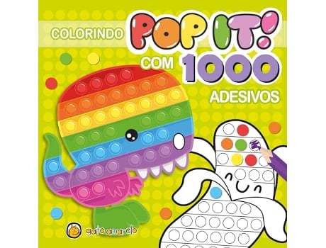 Livro Colorindo Pop It Dinossauro de Gdb Editorial (Português)