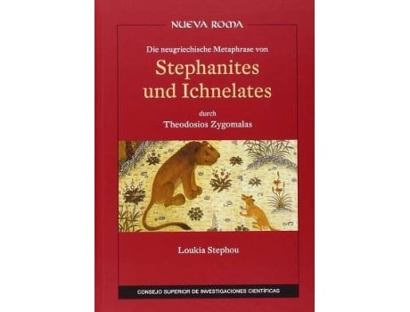 Livro Die neugriechische Metaphrase von Stephanites und Ichnelates de Theodosios Zygomalas (Espanhol)
