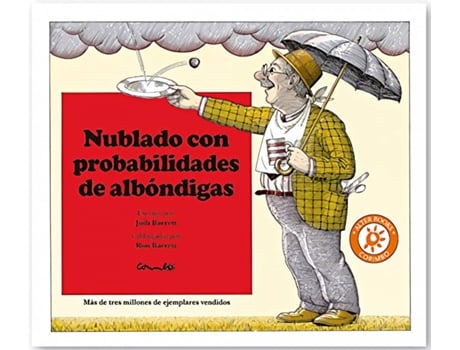 Livro Nublado Con Posibilidades De Albóndigas de Judi Barret (Espanhol)