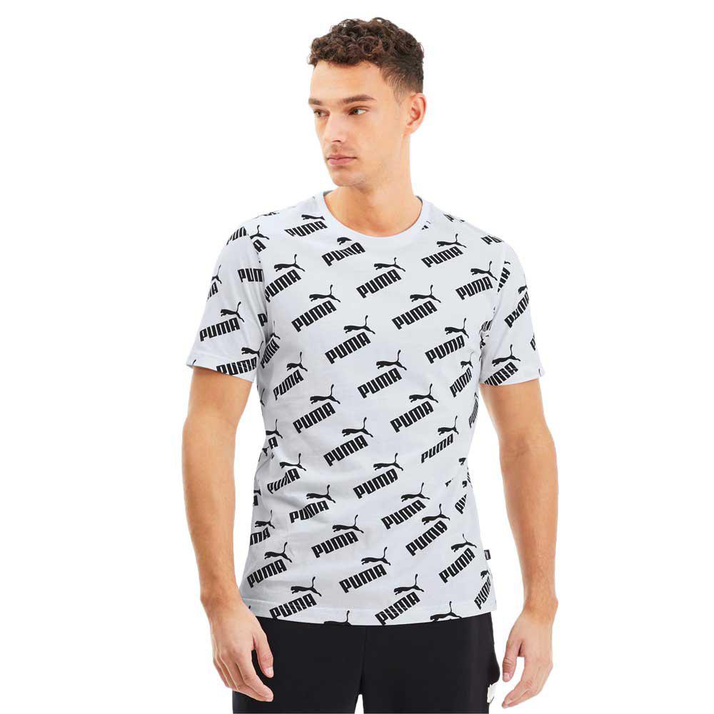 Puma Amplified Allover Print Short Sleeve T-Shirt