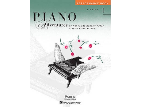 Livro Piano Adventures Performance Book Level 5 de Nancy Faber e Randall Faber (Inglês)