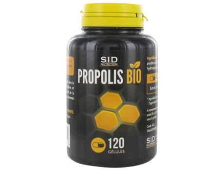 Própolis Orgânica 120 Cápsulas S.I.D NUTRITION