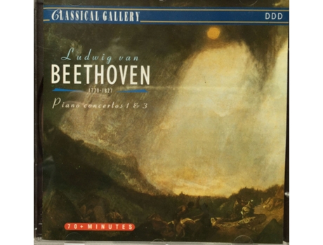 Beethoven • Adriano Jordão Piano Concertos 1 & 3 Cd 1992