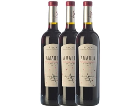 Vinho AMAREN Amaren Rioja Crianza (0.75 L - 3 unidades)