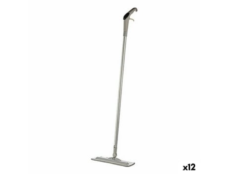 Mopa Tripla com Pulverizador Aço inoxidável Plástico 14 x 40 x 128 cm (12 Unidades)