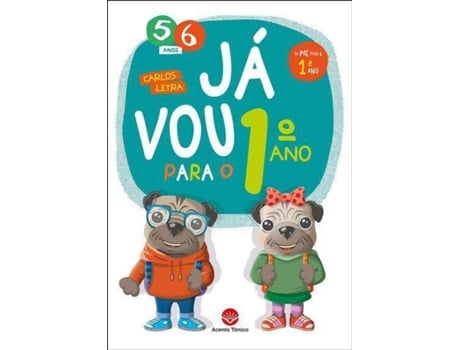 Livro Já Vou Para o 1º Ano de Carlos Letra (Português)