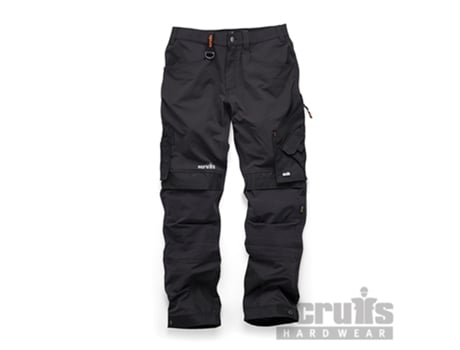 SCRUFFS T55363 Pantalón Pro Flex Plus Color Negro